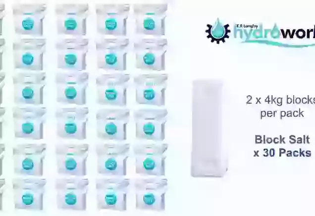 30 Packs of 8kg Block Salt